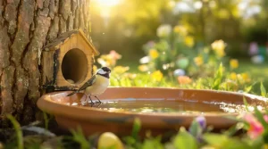 Les oiseaux sont en danger : voici comment les protéger de la chaleur au jardin pour Pâques
