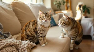Tombés amoureux d’une chatte de refuge, ils l’adoptent et reconstituent sa petite famille en vidéo